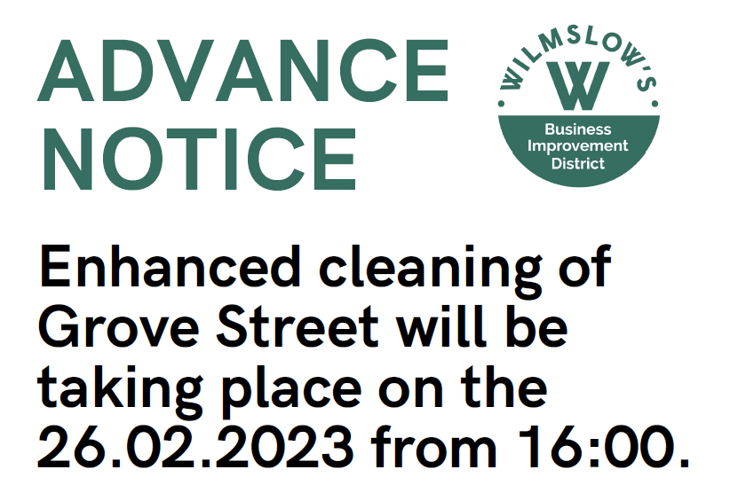 Enhanced cleaning initiative on Grove Street