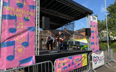 Wilmslow Live is a big hit with thousands turning out to enjoy free live music over the bank holiday weekend