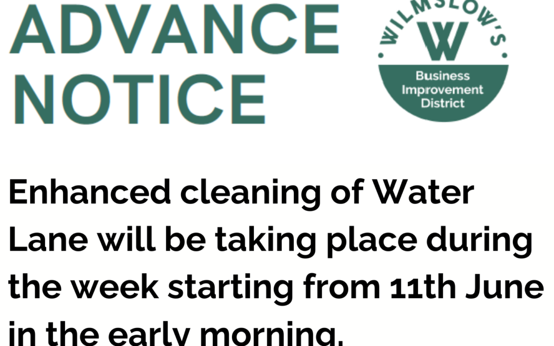 Phase 3 of our enhanced cleaning initiative will commence Tuesday 11th June 2024